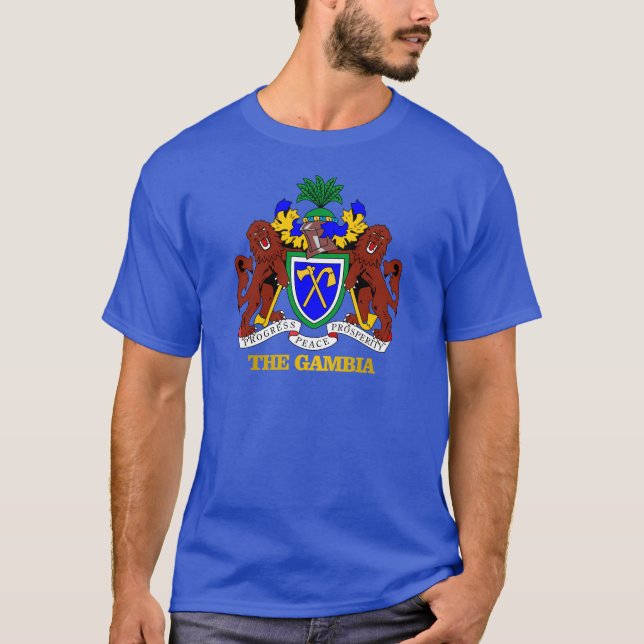 Gambia COA Tee Shirt (Framsida)