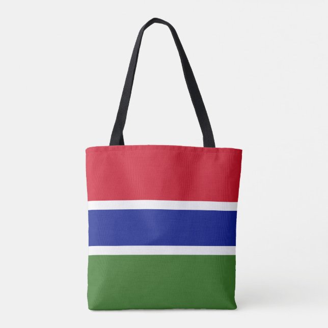 Gambia flag tygkasse (Baksida)