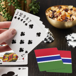 Gambia flagga casinokort