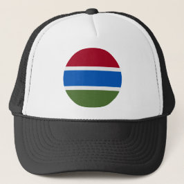 Gambia Flagga Keps