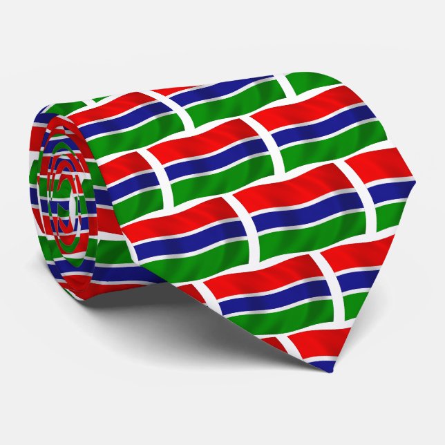 Gambia Flagga Slipknot Slips (Rullad)
