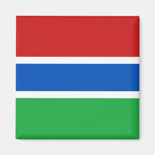 Gambia flaggamagnet magnet