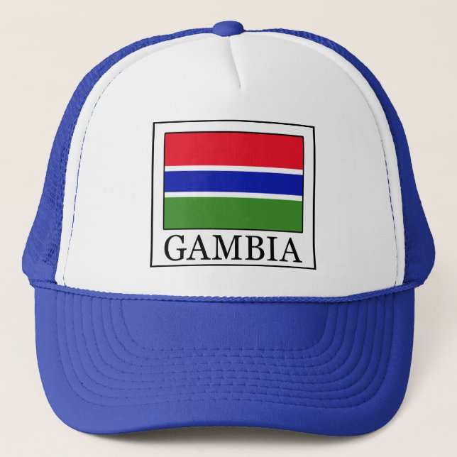 Gambia hat truckerkeps (Framsida)