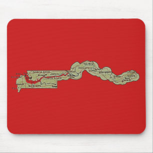 Gambia karta Mousepad Musmatta