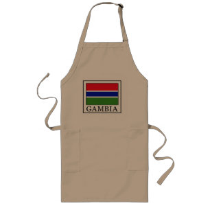 Gambia Långt Förkläde