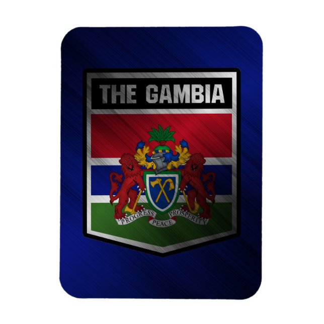 Gambia Magnet (Vertikal)