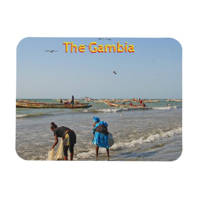 Gambia Magnet (Horisontell)