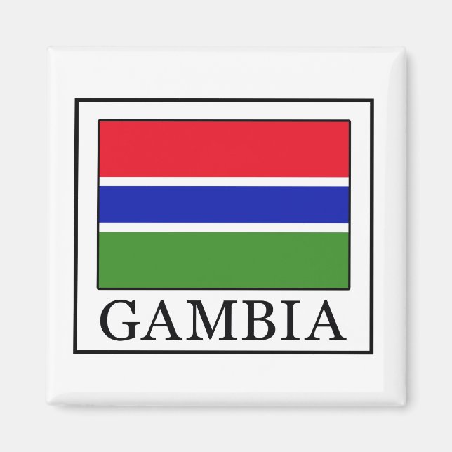 Gambia Magnet (Framsidan)