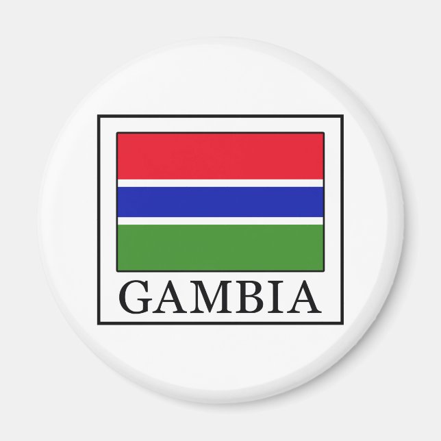 Gambia Magnet (Framsidan)
