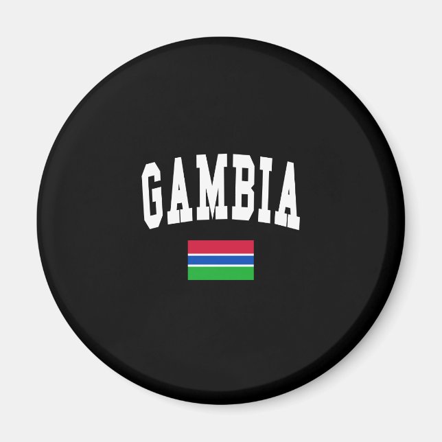 GAMBIA MAGNET (Framsidan)