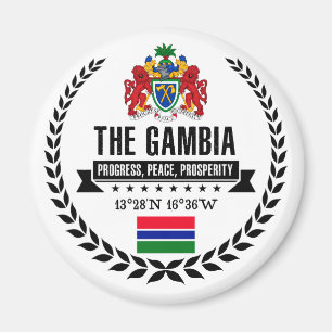 Gambia Magnet