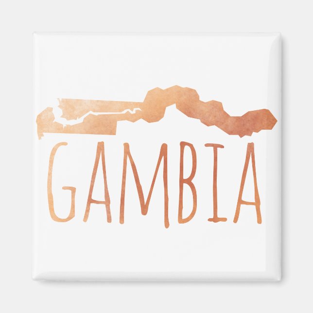 Gambia Magnet (Framsidan)