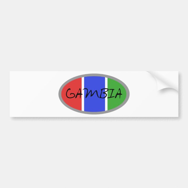 Gambia produkter!! bildekal (Framsidan)