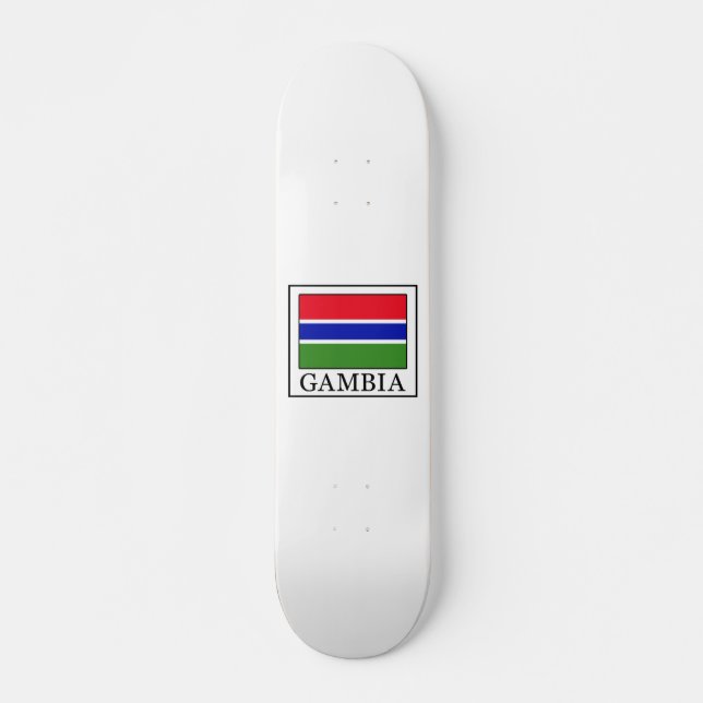 Gambia Skateboard Bräda 20 Cm (Framsida)