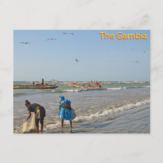Gambia Vykort (Framsida)