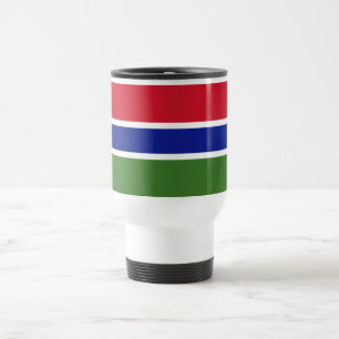 Gambias flagga resemugg