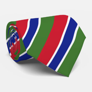 Gambias flagga slips