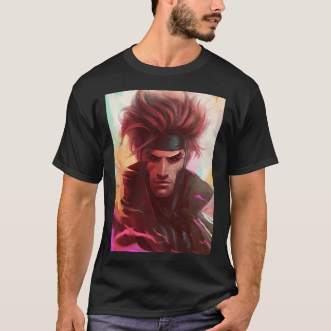 Gambit - Remy Lebeau T Shirt (Framsida)