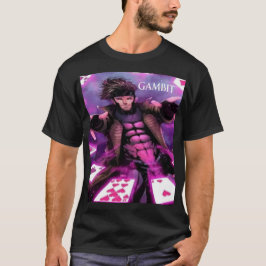 Gambit X-Men – Kinetic Cards Power Design T Shirt