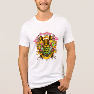 Gamblers Skull Fusion Tee T-Shirt