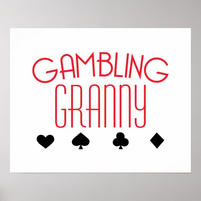 Gambling Granny Poster (Framsidan)