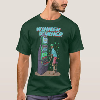 Gambling Skeleton  T Shirt