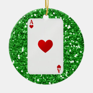 Gambling - Vegas Julgransprydnad Keramik