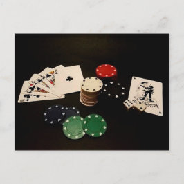 Gambling Verktyg Vykort