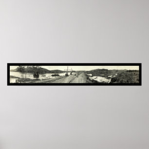 Gamboa dikePanama foto 1913 Poster