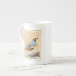 Gambrel's Quail Painting Original Bird Art Benporslin Mugg