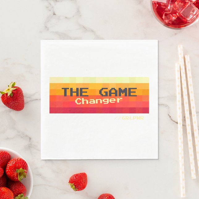 Game Changer Girl Power Pappersservett (Skapare uppladdad)
