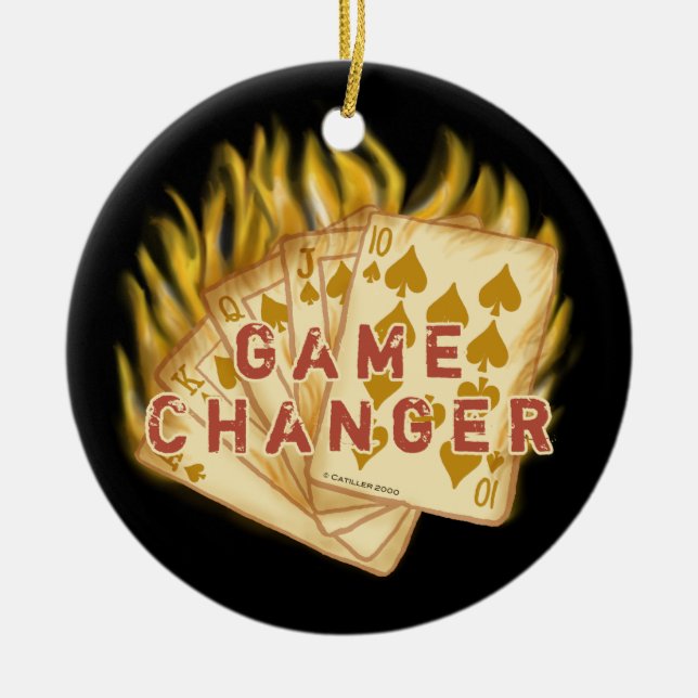 Game Changer poker Ornament (Framsidan)