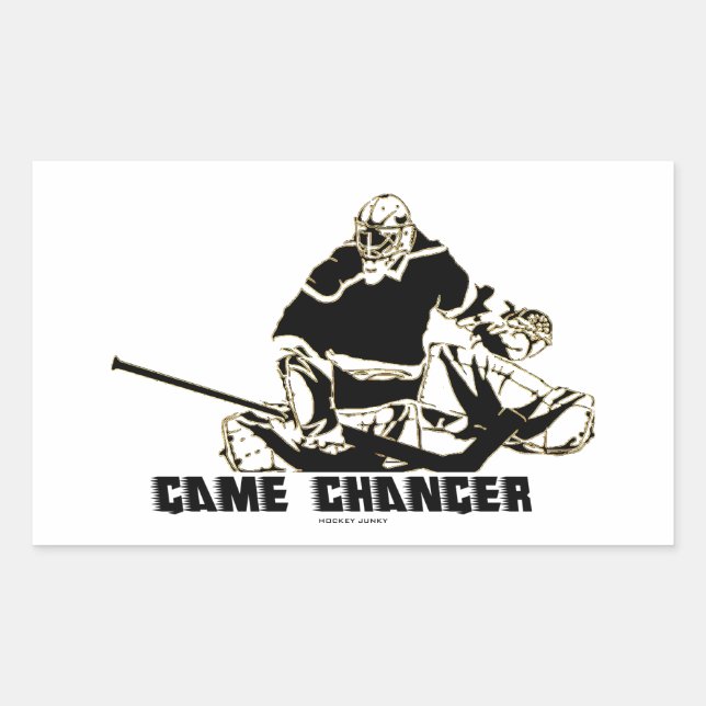 GAME CHANGER REKTANGULÄRT KLISTERMÄRKE (Framsida)