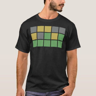 Game Classic T-Shirt för ordle Puzzle