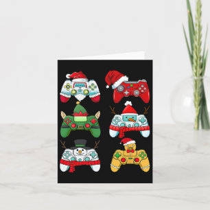 Game Controller jultomten Elf Gamer Boys Xma Kort