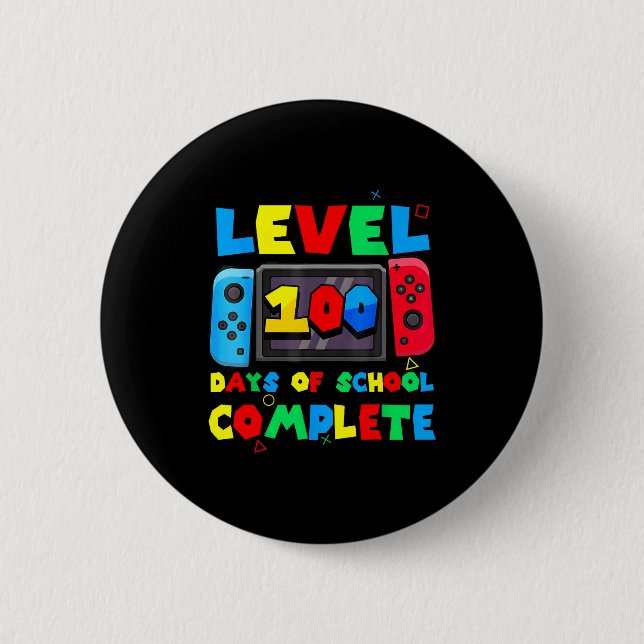 Game Controller Nivå 100 dagar av skolan komplett  Knapp (Framsida)