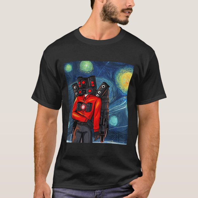 Game Controller-spelare för Boy Speakerman Video G T Shirt (Framsida)