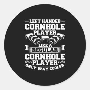 Game Cornholer Toss Game Tossing Bean Bag Cornhole Runt Klistermärke