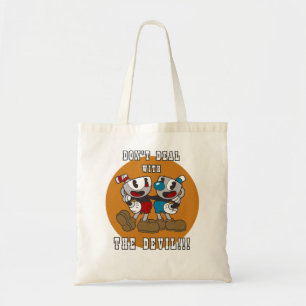Game Cuphead Springa och Shoot Gifts Movi behöver Tygkasse