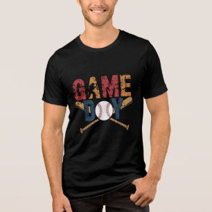 Game Day Baseball-grafik T Shirt