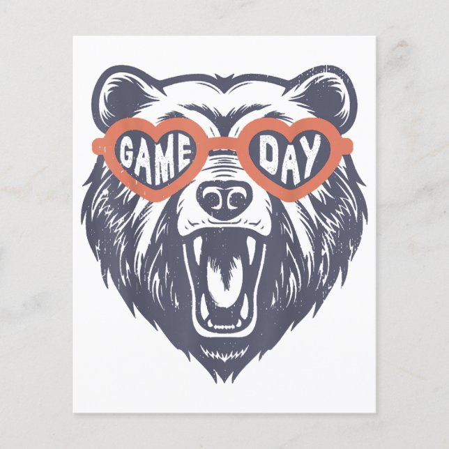 Game Day Bear  (Framsida)
