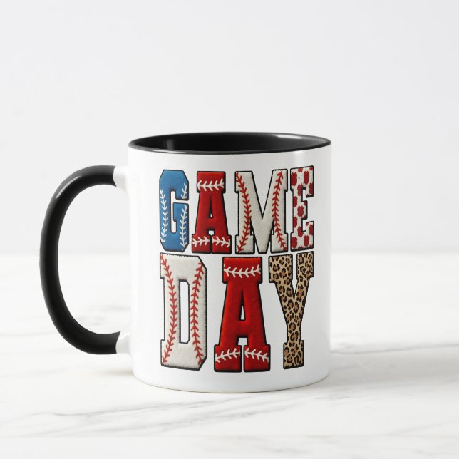 Game Day Coffee Mug – Football Watch Party Mug Mugg (Vänster)