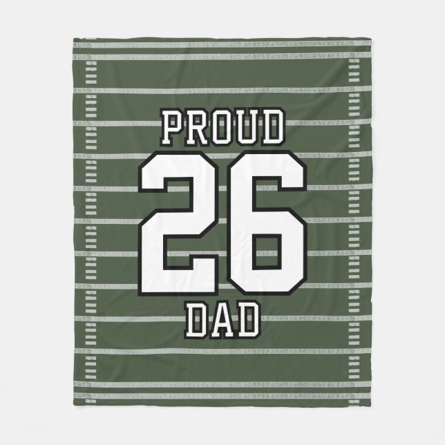 Game Day Football Fleecefilt (Framsidan)