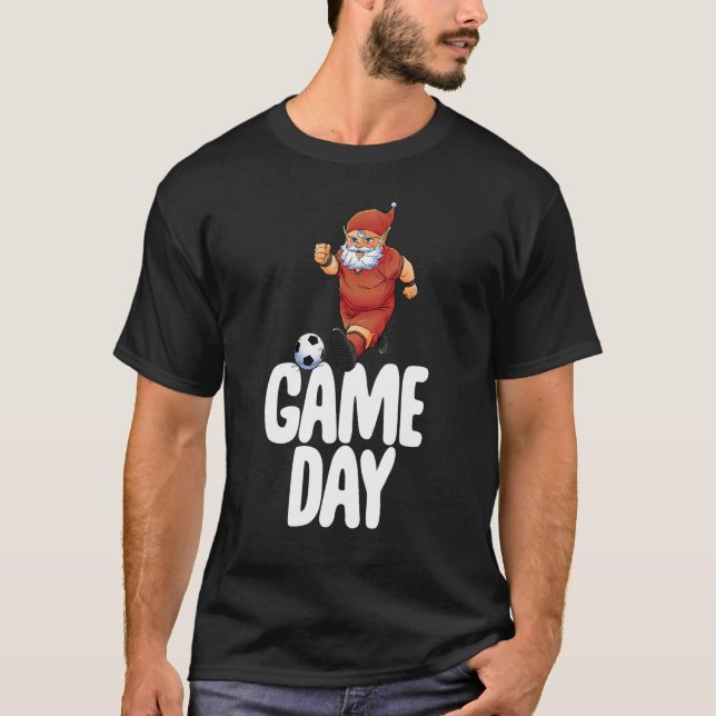 Game Day Gnome  Football Game Celebration Women 2 T Shirt (Framsida)