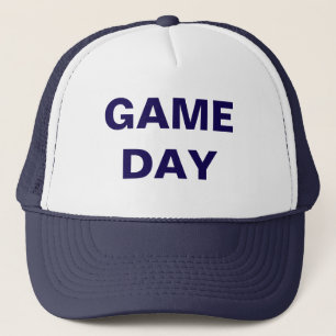 Game Day Navy Keps