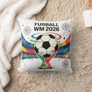 Game Day Soccer 2026 | Fotboll Fan Dekorativ Kudde
