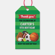 Game Day Sports Team Birthday