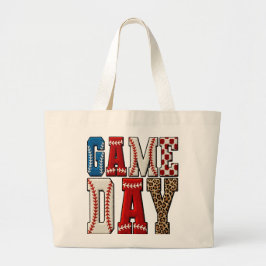 Game Day Tote Bag – Football Party & Watch Party B Jumbo Tygkasse