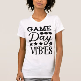Game Day Vibes American Football Sports T Shirt