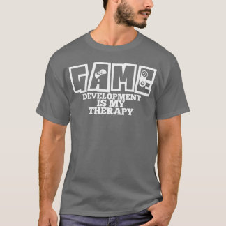 Game Dev Skämt Programmerherapy Nivå Mjukvara fri T Shirt
